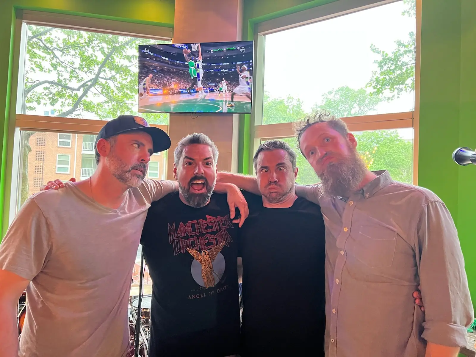 The Silent Critics, four members together